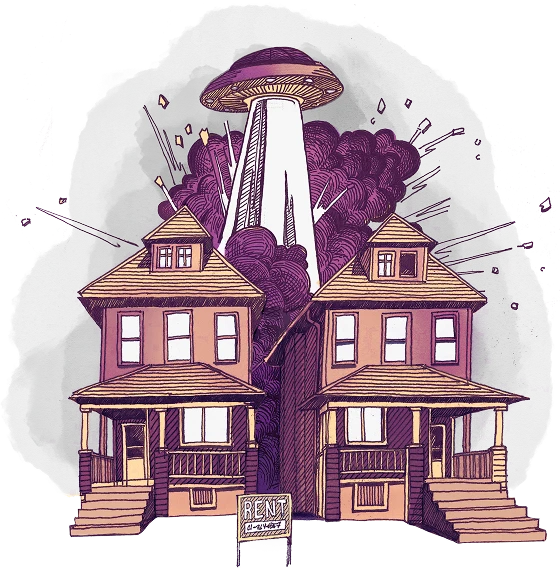 Alien houses